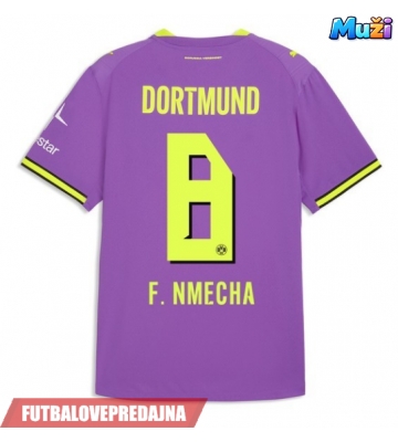 Lacne Muži Futbalové dres Borussia Dortmund Felix Nmecha #8 2026-27 Krátky Rukáv - Tretina